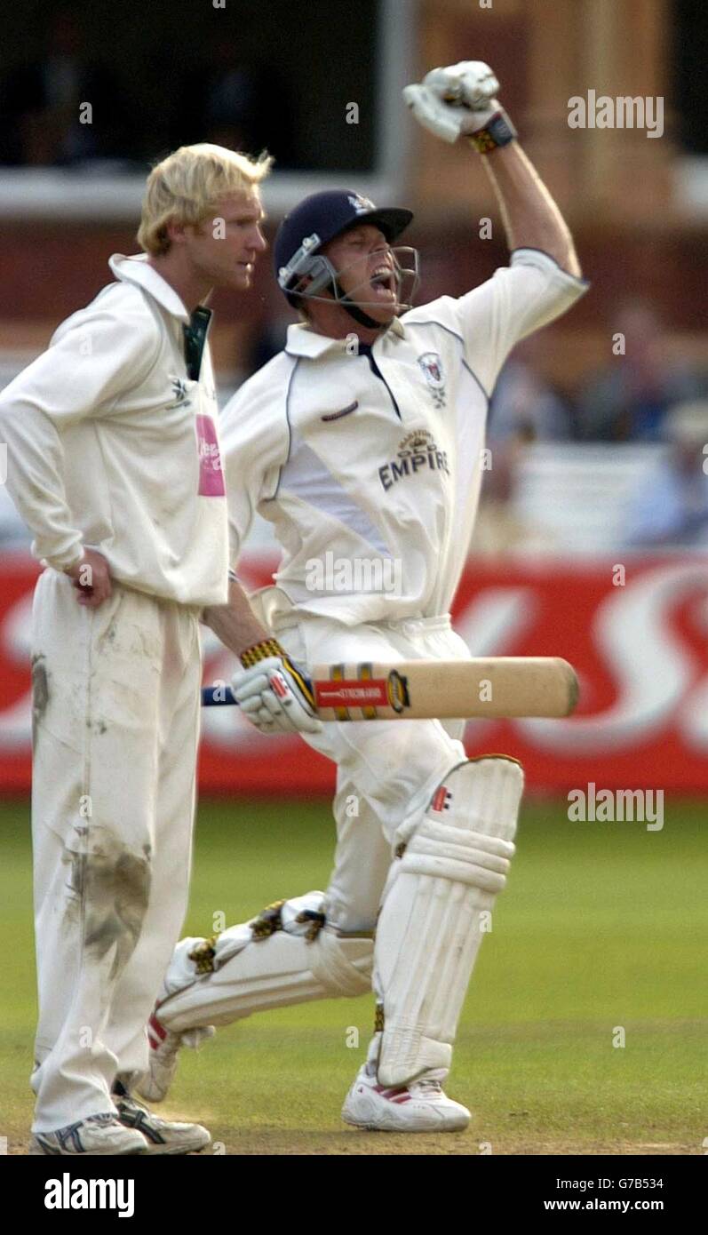 CRICKET Final Gloucestershire V Worcestershire Foto Stock