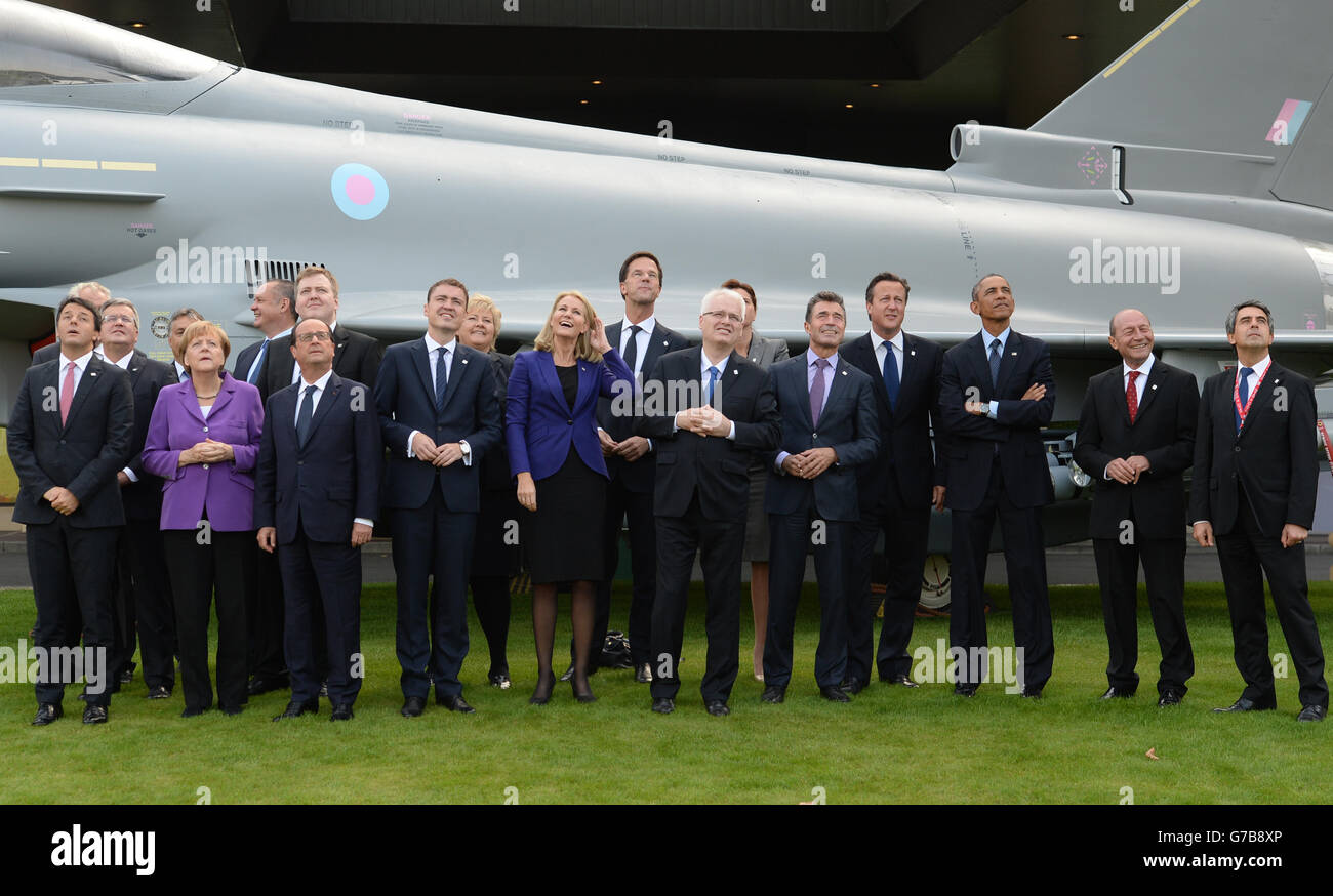 Vertice Nato 2014 - Giorno 2 Foto Stock