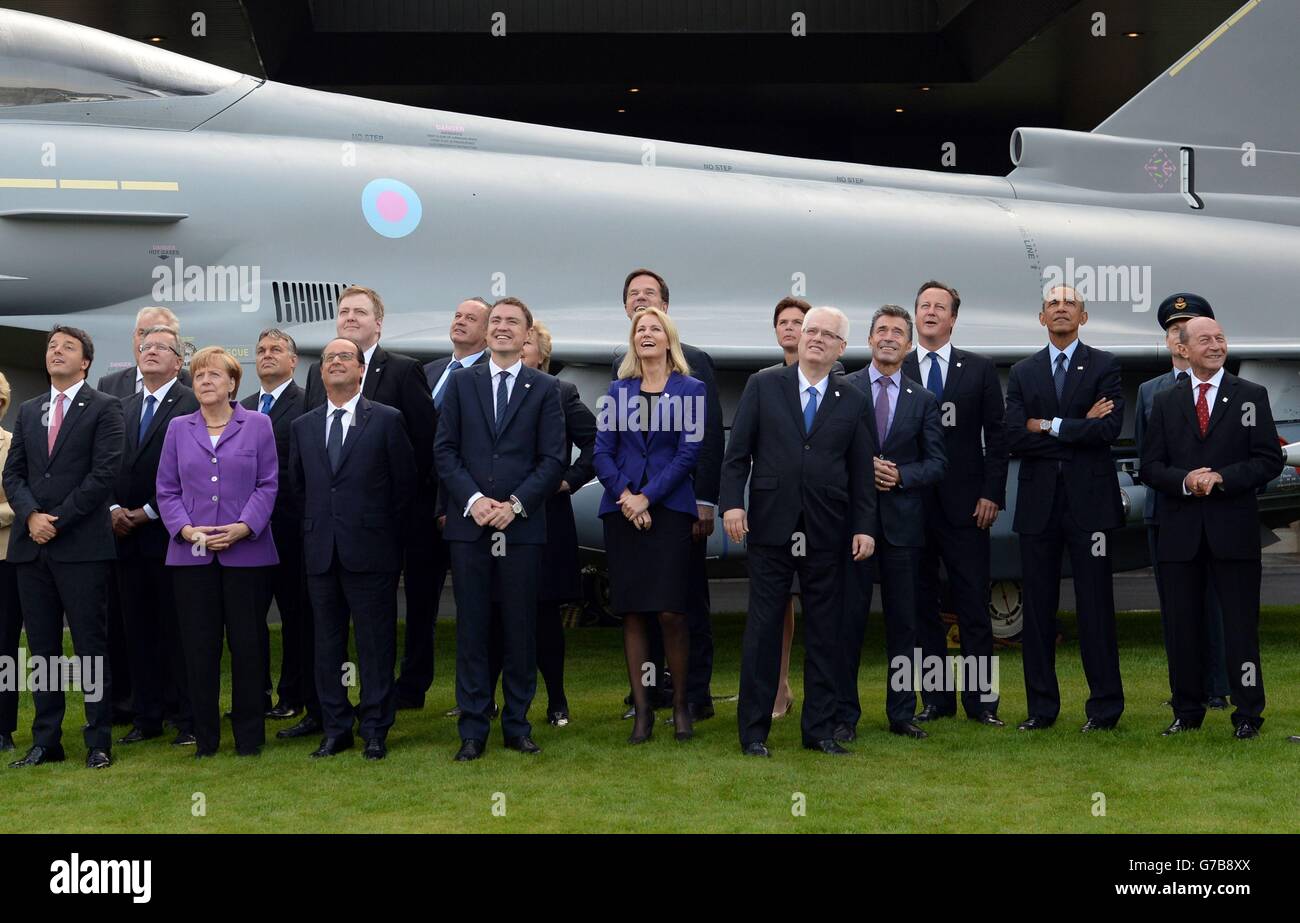 Vertice Nato 2014 - Giorno 2 Foto Stock