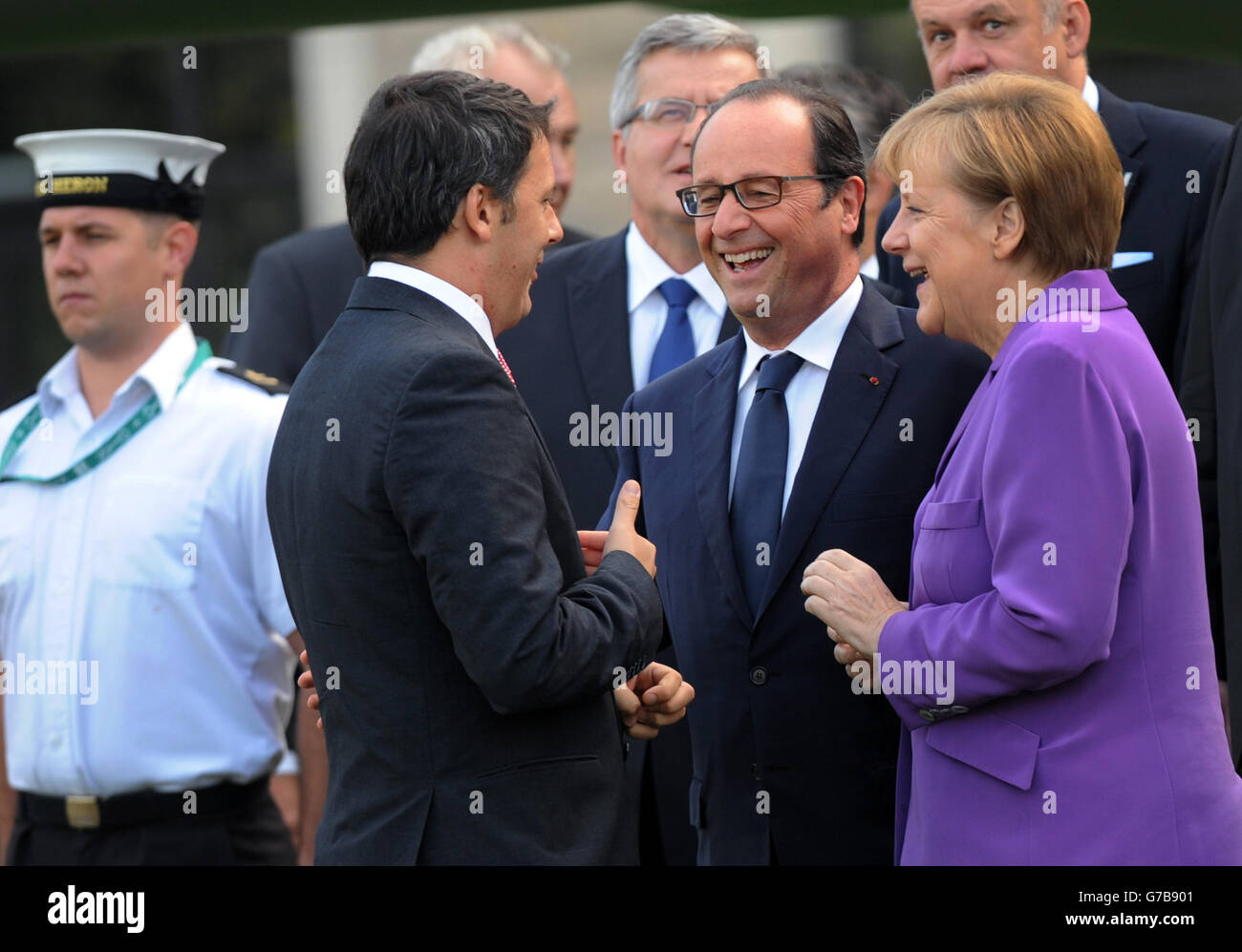 Vertice Nato 2014 - Giorno 2 Foto Stock