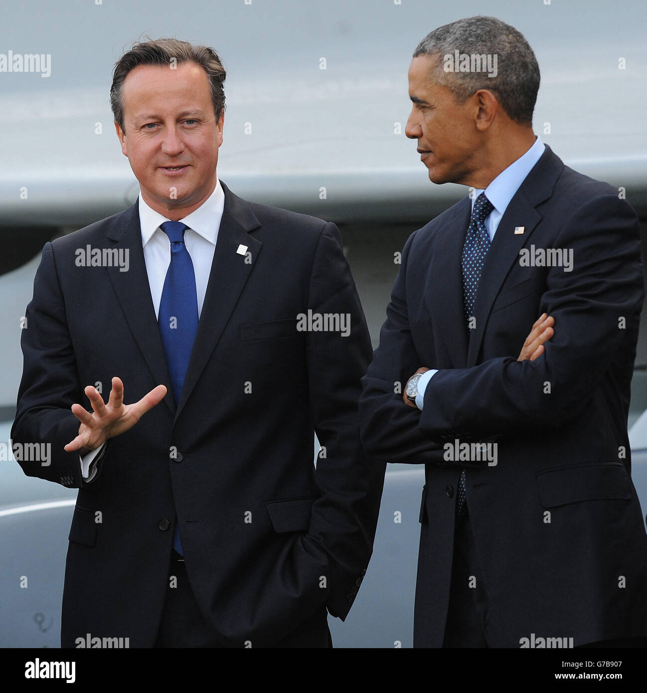 Vertice Nato 2014 - Giorno 2 Foto Stock