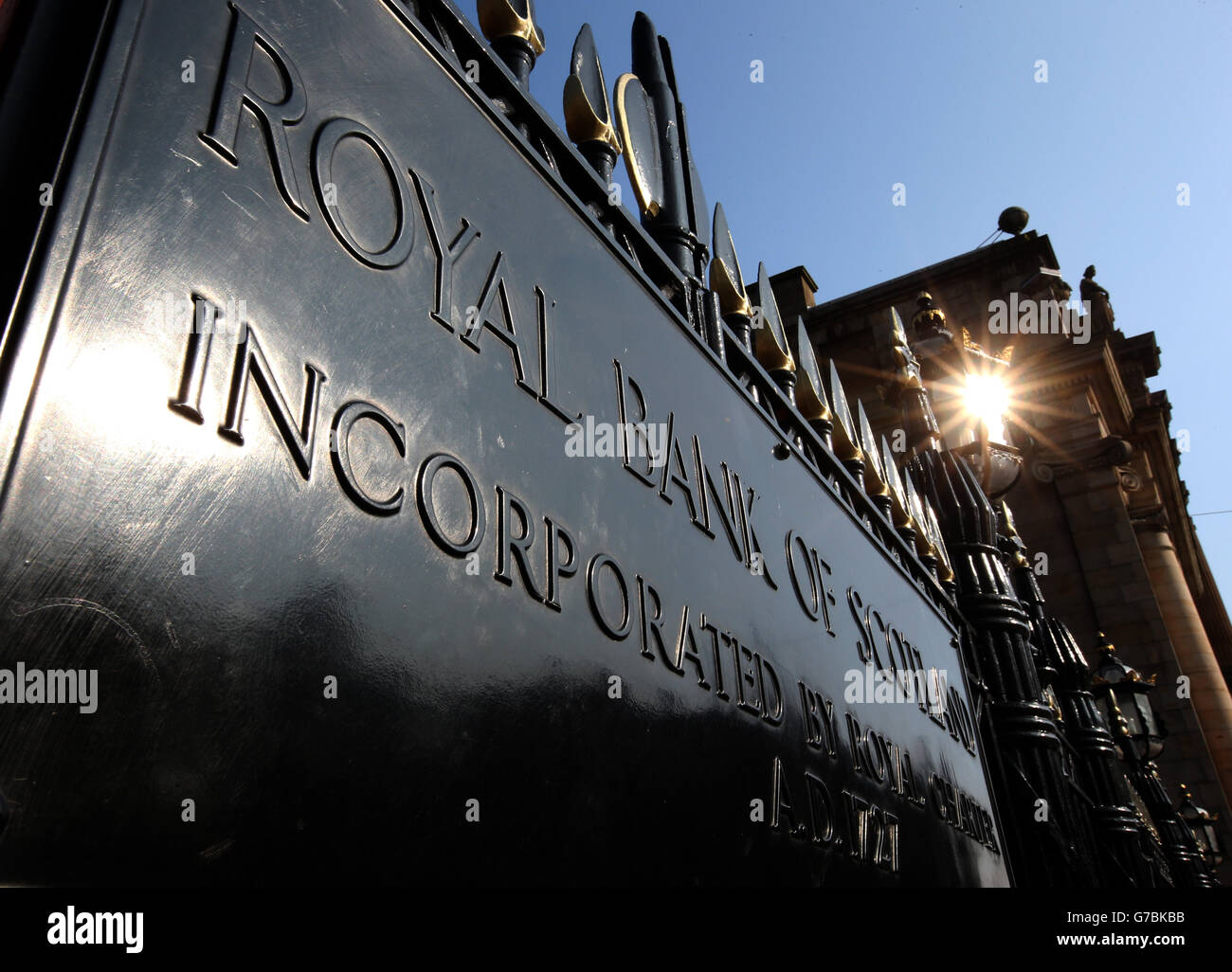 Scottish referendum di indipendenza Foto Stock