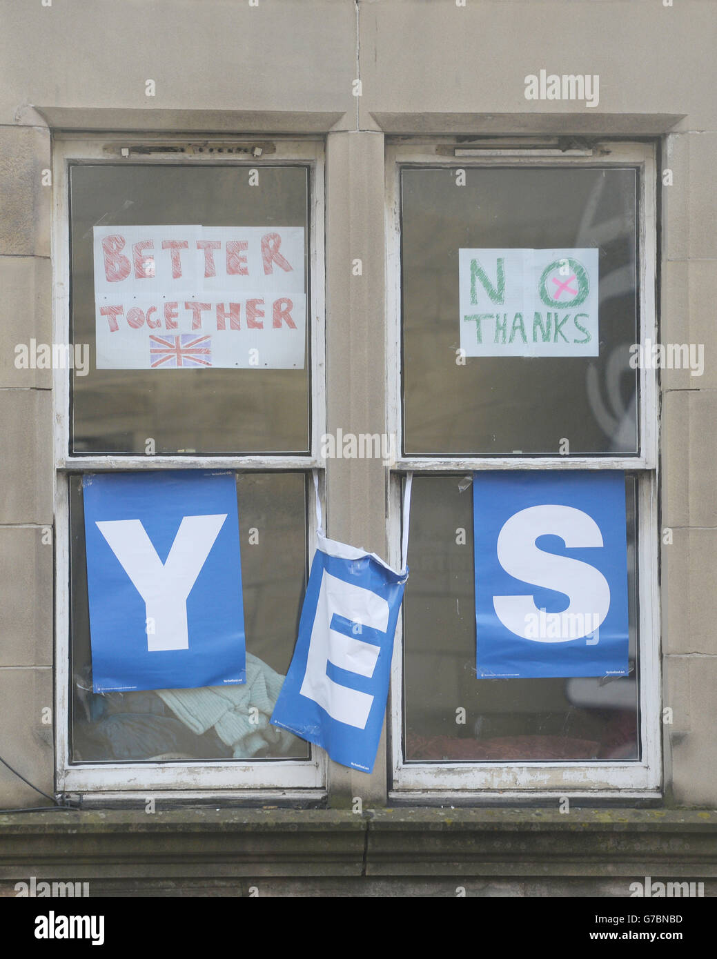 Scottish referendum di indipendenza Foto Stock