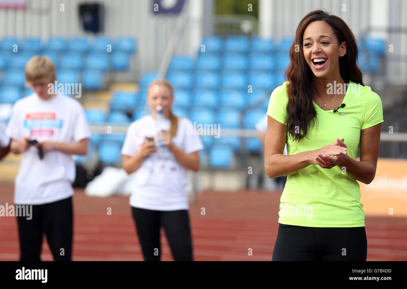 Sport - Sainsbury's 2014 School Games - Day One - Manchester Foto Stock