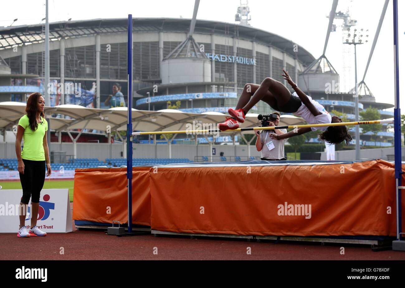 Sport - Sainsbury's 2014 School Games - Day One - Manchester Foto Stock