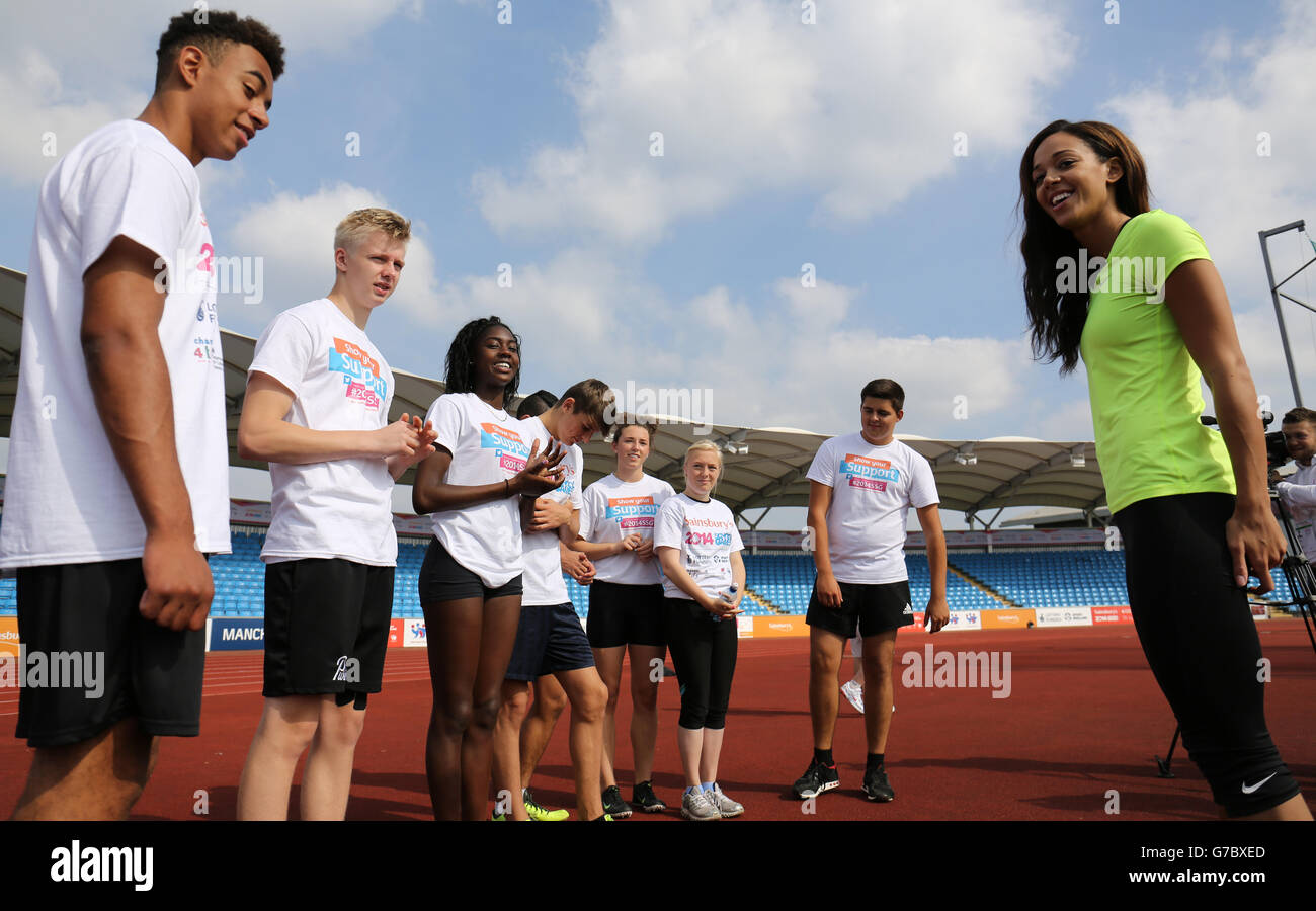 Sport - Sainsbury's 2014 School Games - Day One - Manchester Foto Stock