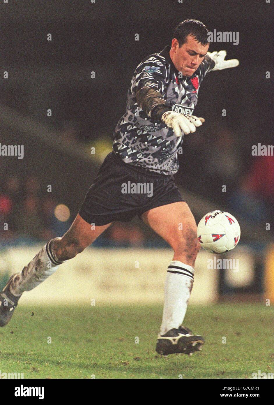 Calcio - Coca Cola Cup - quarto turno - prima tappa - Wimbledon v Aston Villa. Neil Sullivan, Wimbledon Foto Stock