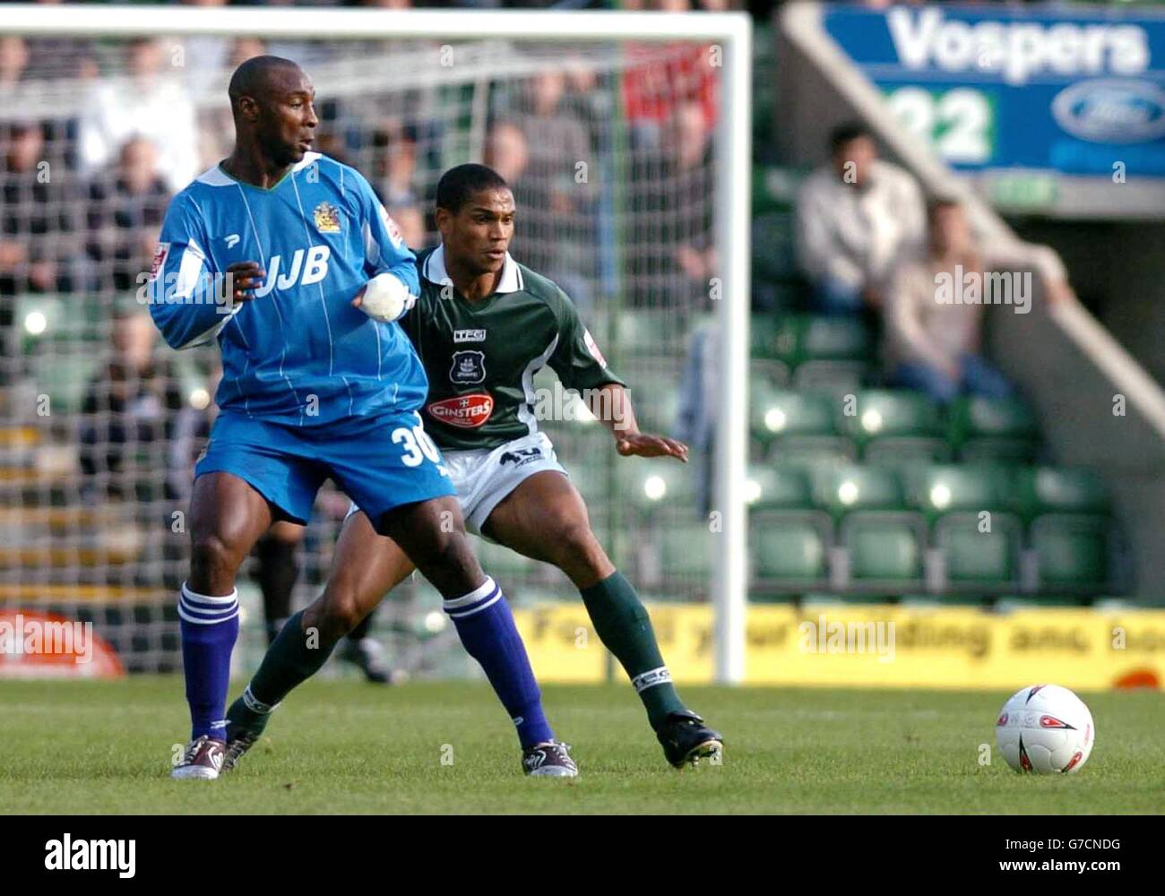 PLYMOUTH V WIGAN Foto Stock