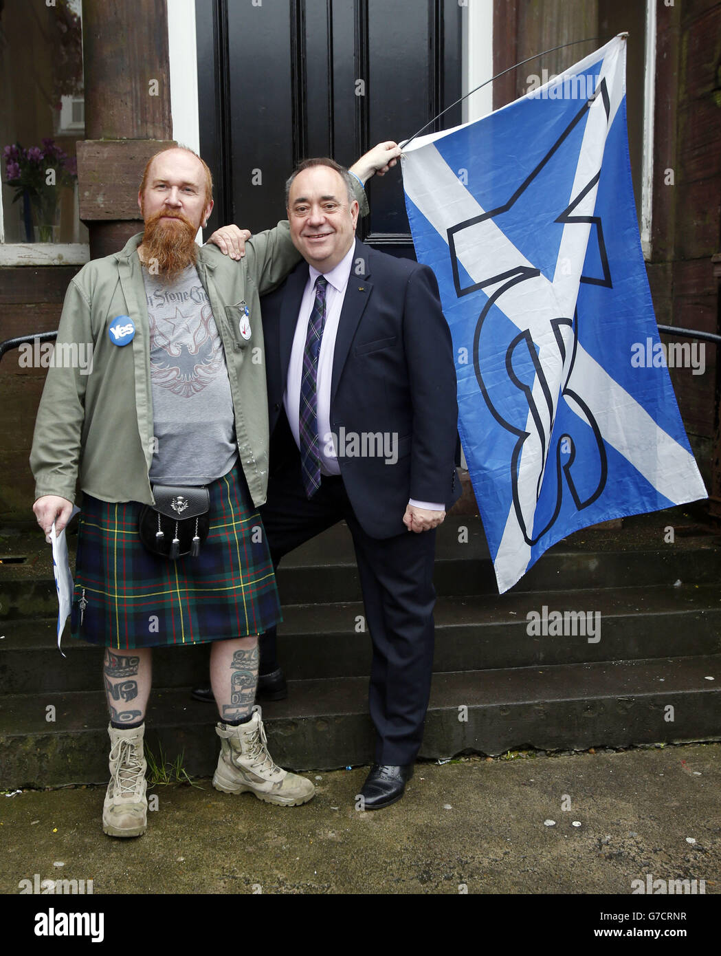 Scottish referendum di indipendenza Foto Stock