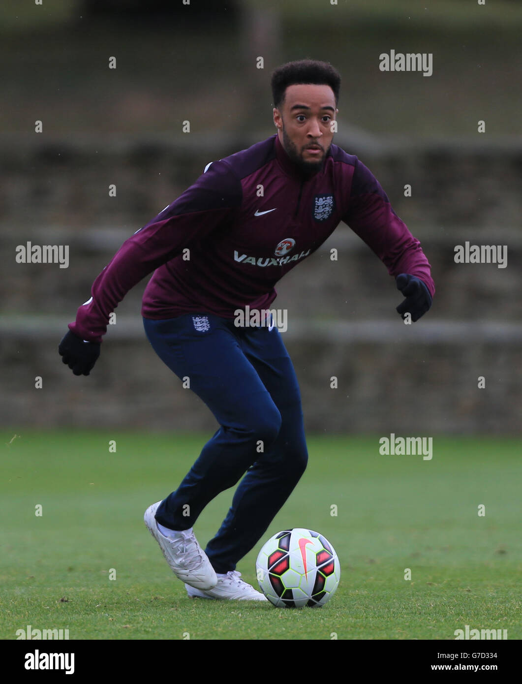 Soccer - UEFA europeo U21 campionato - Play Off - Inghilterra v Croazia - Inghilterra Media attività - St George's Park Foto Stock