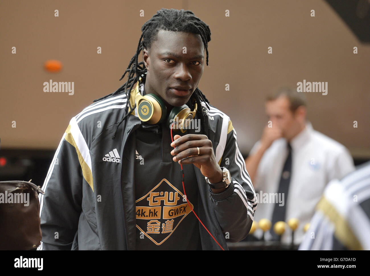 Calcio - Barclays Premier League - Sunderland / Swansea City - Stadio di luce. Il Bafetimbi Gomis di Swansea City durante la partita della Barclays Premier League allo Stadio della luce, Sunderland. Foto Stock