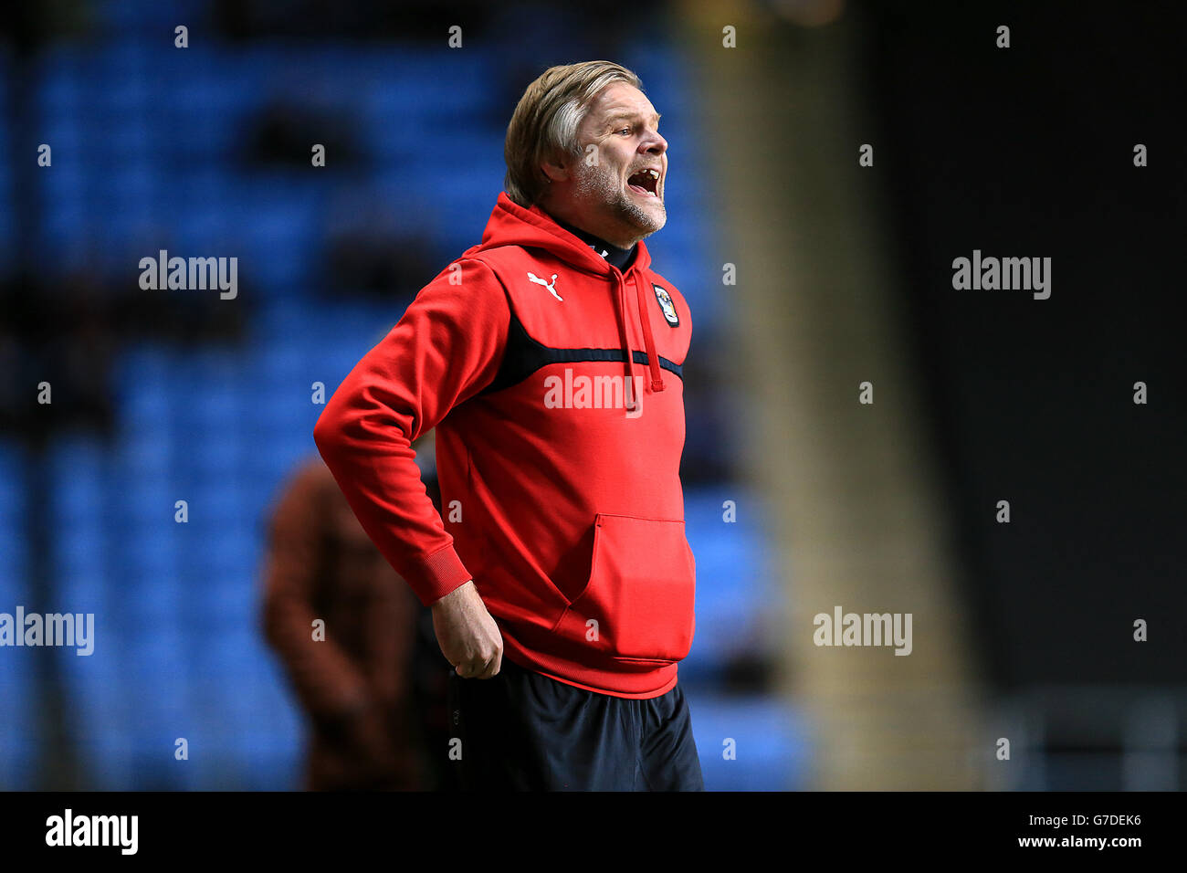 Calcio - Johnstone la vernice Trophy - Secondo round - Coventry City v Exeter City - Ricoh Arena Foto Stock