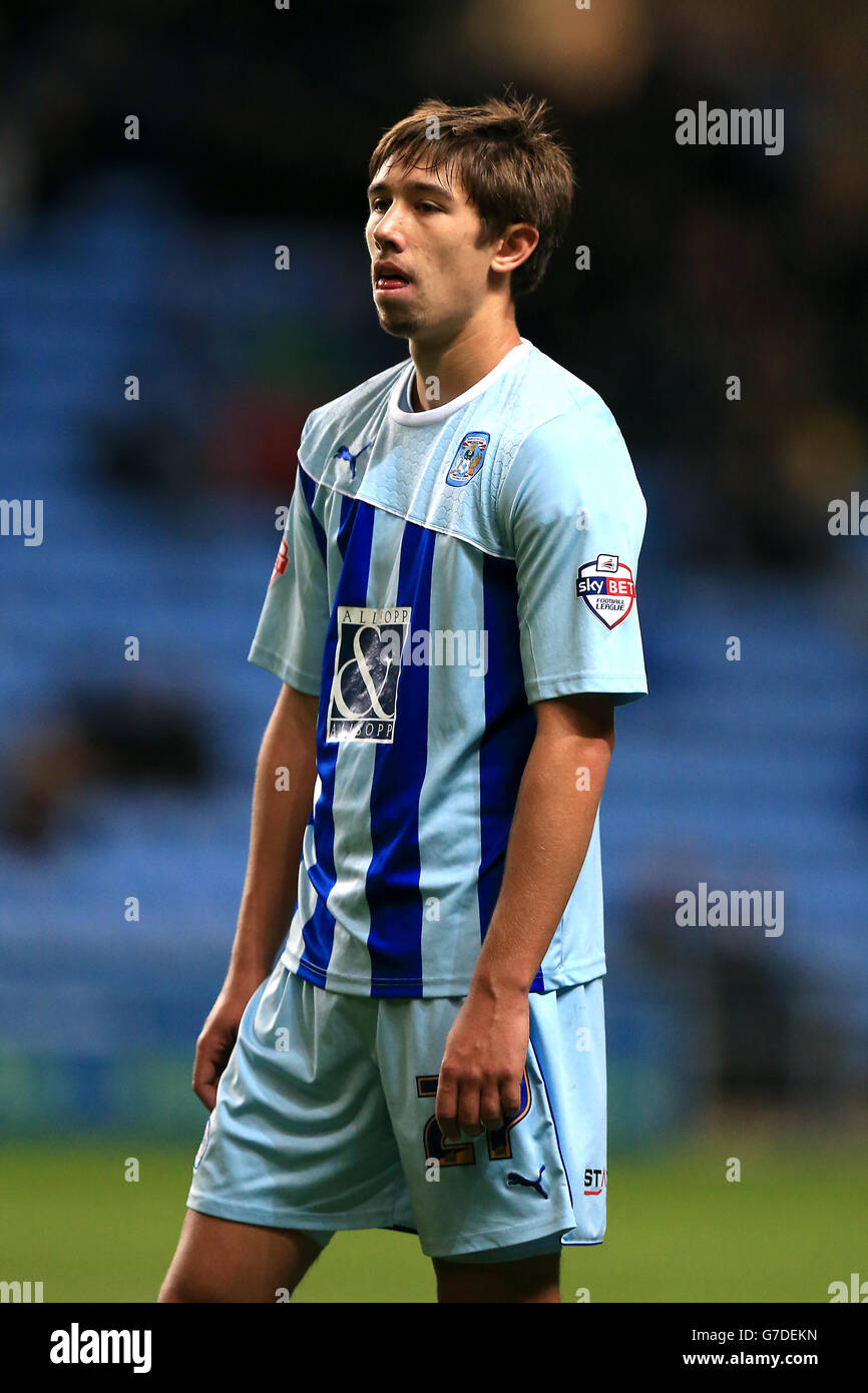 Calcio - Johnstone la vernice Trophy - Secondo round - Coventry City v Exeter City - Ricoh Arena Foto Stock