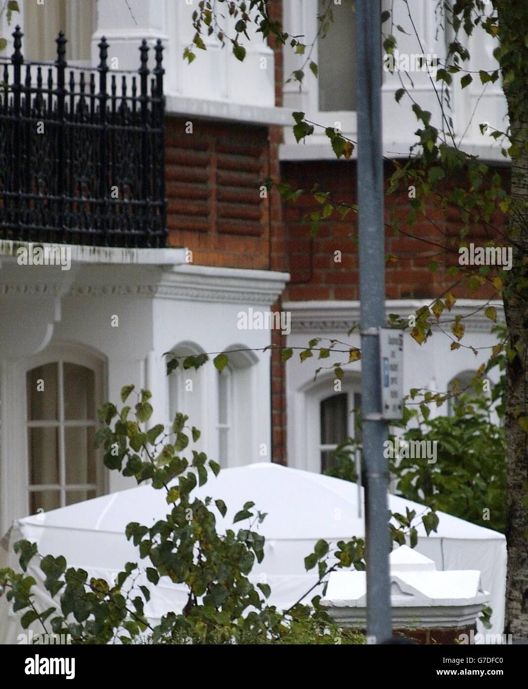 Furti di Chiswick accoltellato Foto Stock