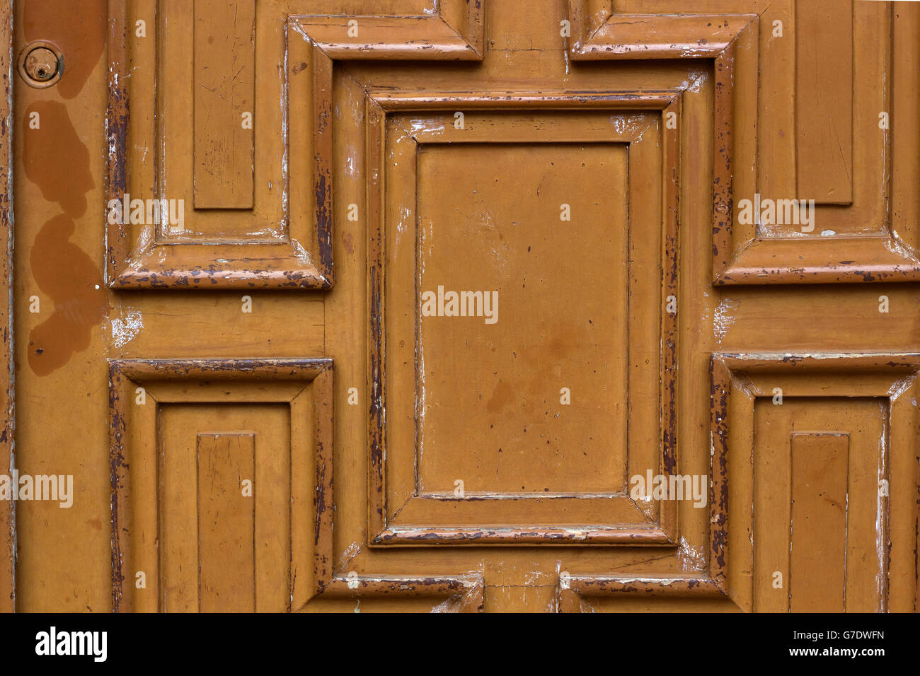 Legno scolpito arte Vintage Foto Stock