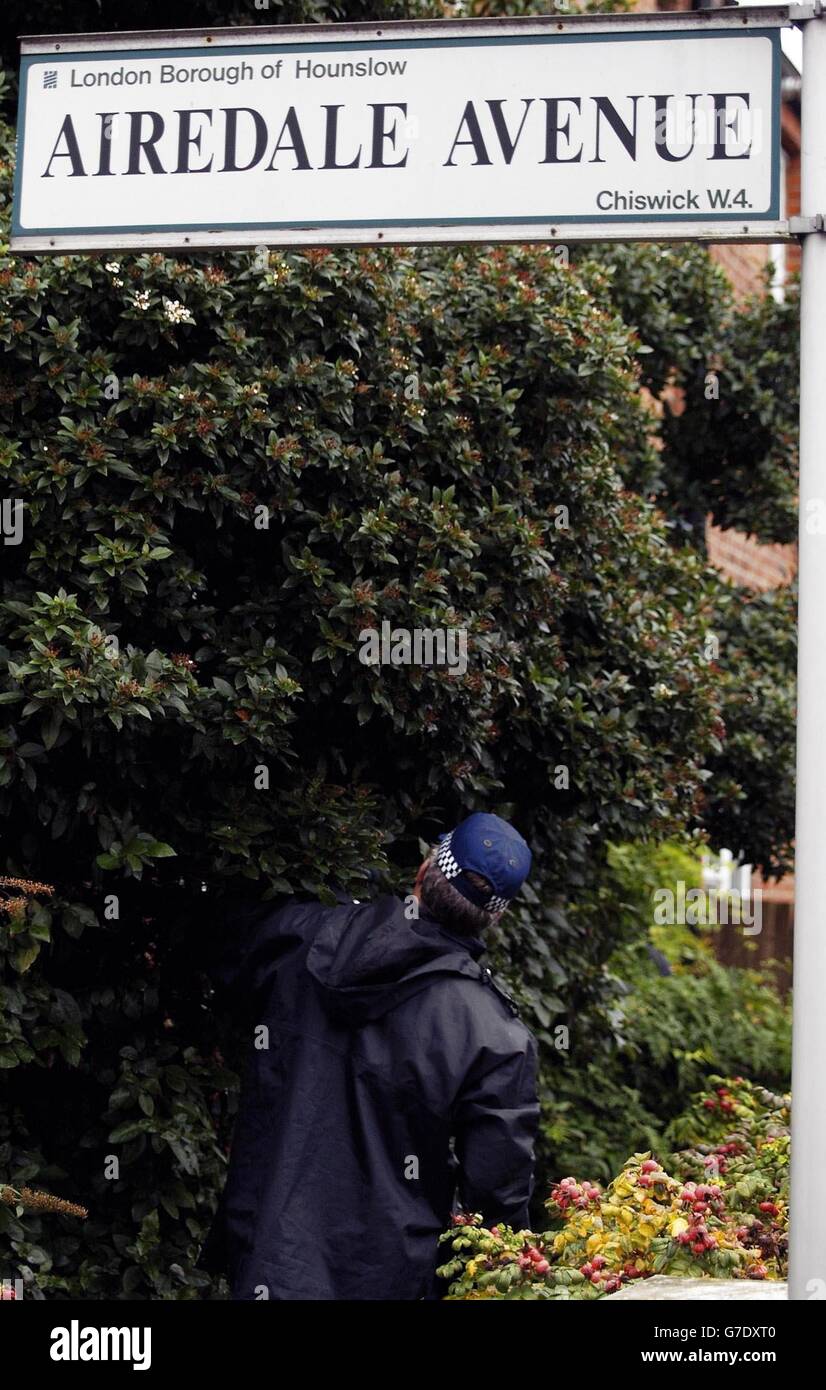 Omicidio di Chiswick Foto Stock