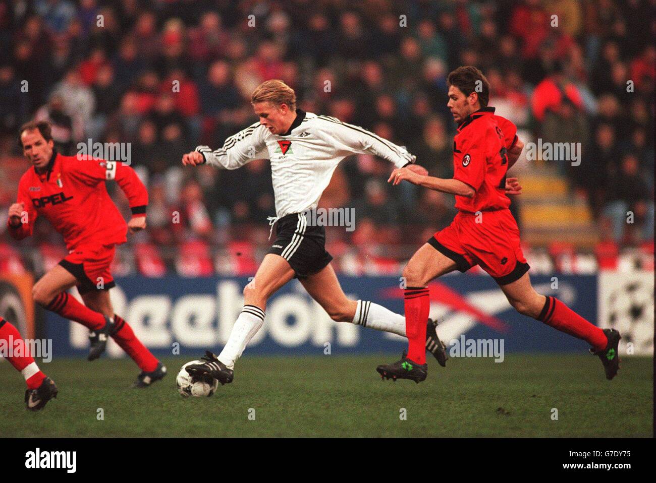 Il calcio ... UEFA Champions League ... AC Milan v Rosenborg BK Foto Stock