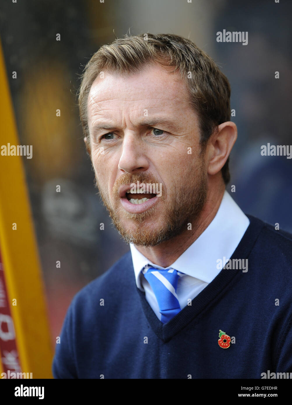 Gary Rowett, direttore della città di Birmingham, prima della partita del campionato Sky Bet a Molineux, Wolverhampton. PREMERE ASSOCIAZIONE foto. Data foto: Sabato 1 novembre 2014. Vedi la storia della Pennsylvania SOCCER Wolves. Il credito fotografico deve essere Nigel French/PA Wire. Foto Stock