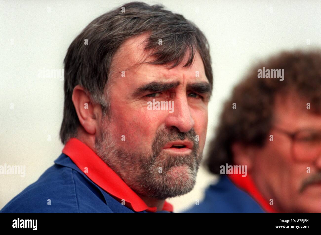 CALCIO INGLESE. OVERS; JOHN KING, ALTRINCHAM MANAGER Z4 Foto Stock