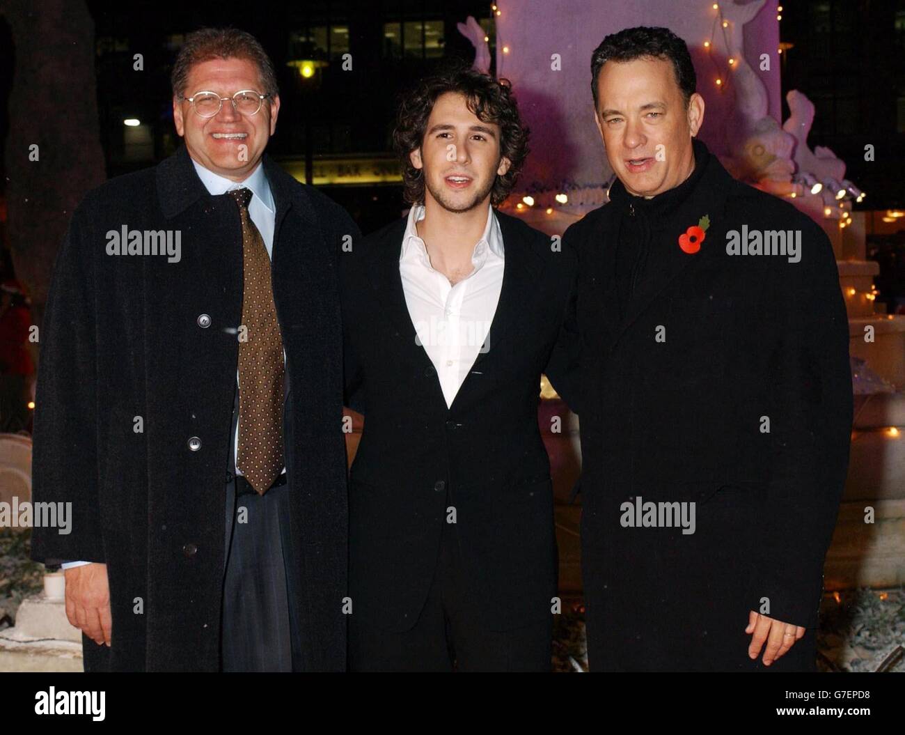 Tom Hanks Polar Express Foto Stock