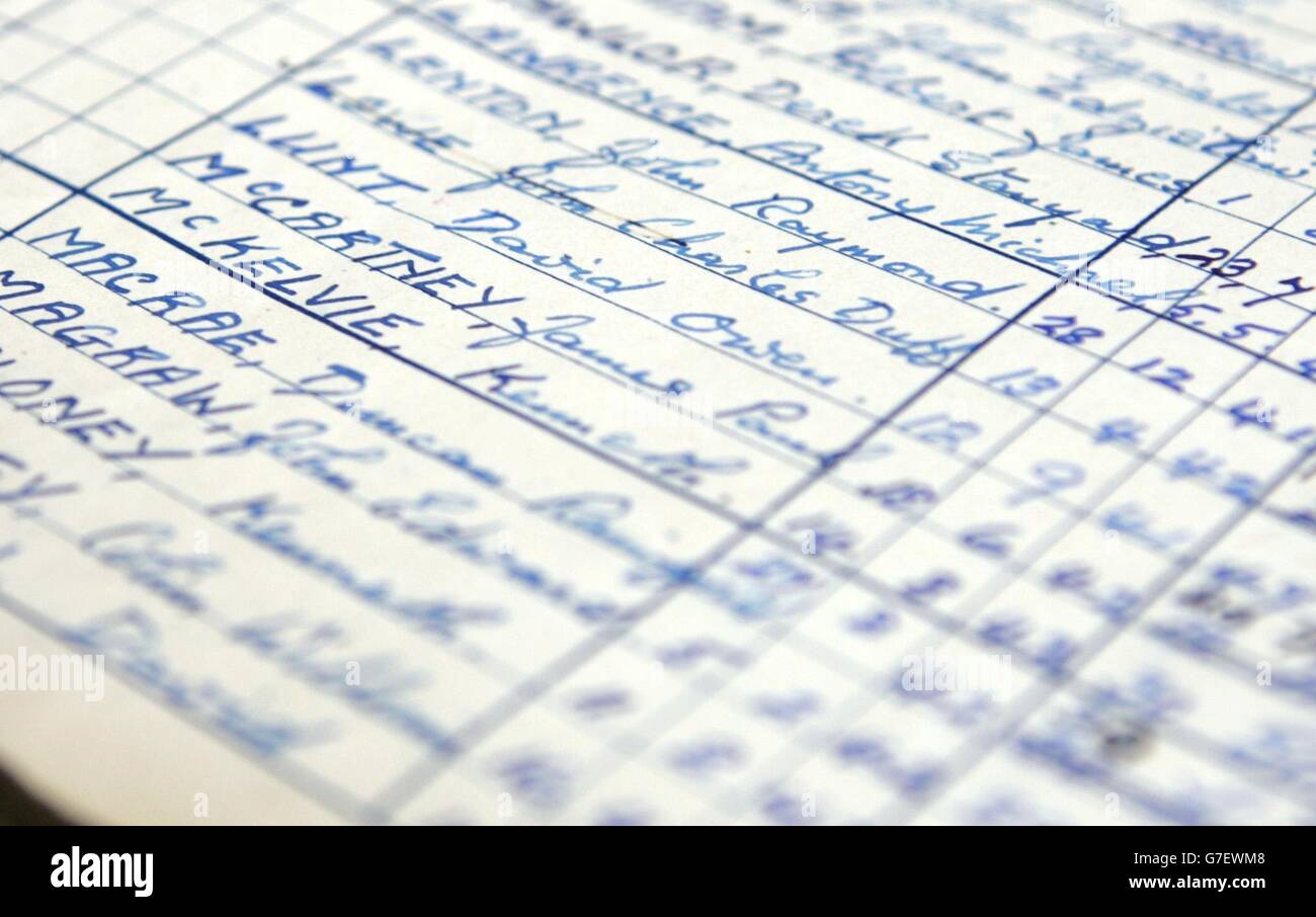 I documenti dei Beatles Liverpool Central Library Foto Stock