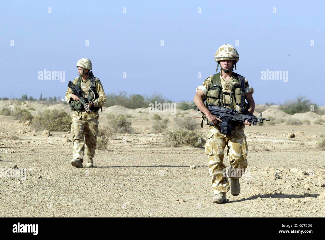 Blackwatch in Iraq Foto Stock