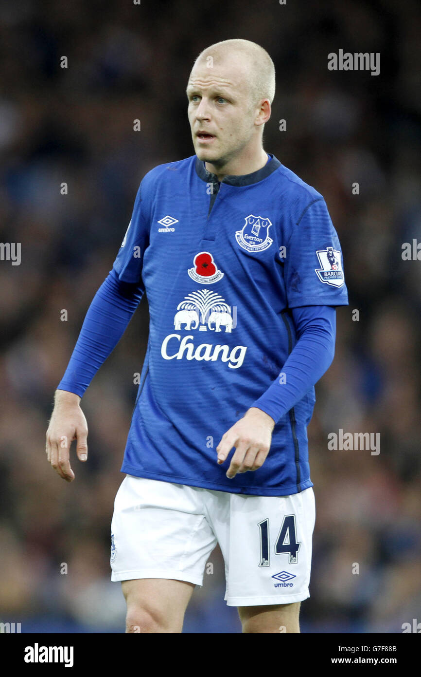 Calcio - Barclays Premier League - Everton v Swansea City - Goodison Park. Steven Naismith di Everton Foto Stock