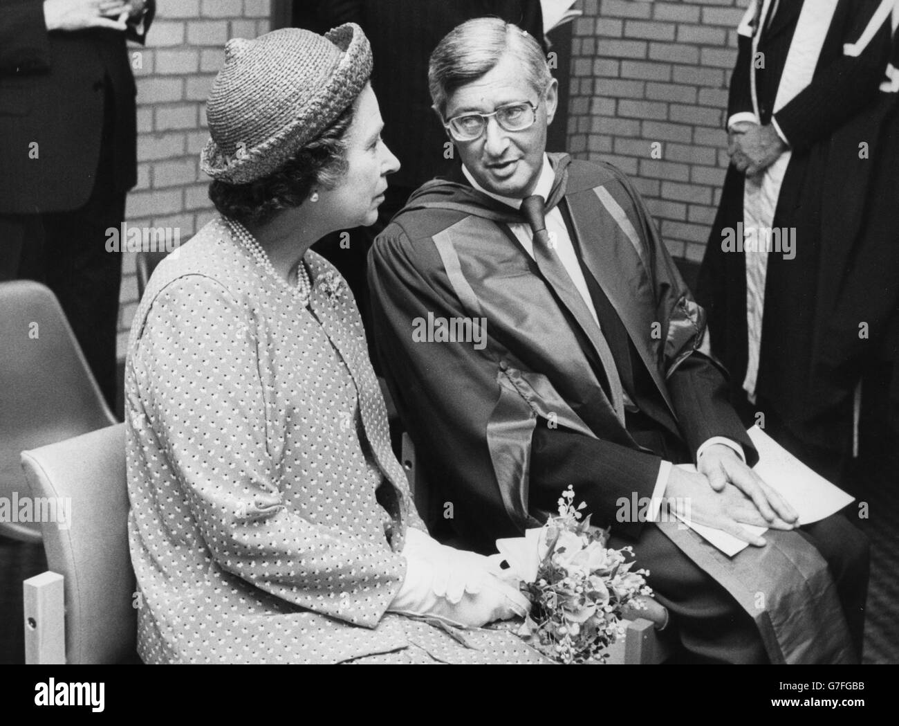 Royalty - Queen Elizabeth II - San Bartolomeo del Hospital di Londra Foto Stock