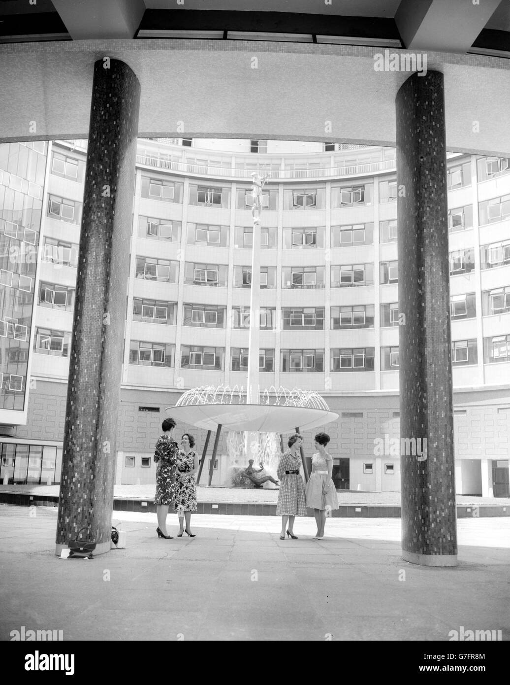 Media - il centro televisivo della BBC - Londra Foto Stock