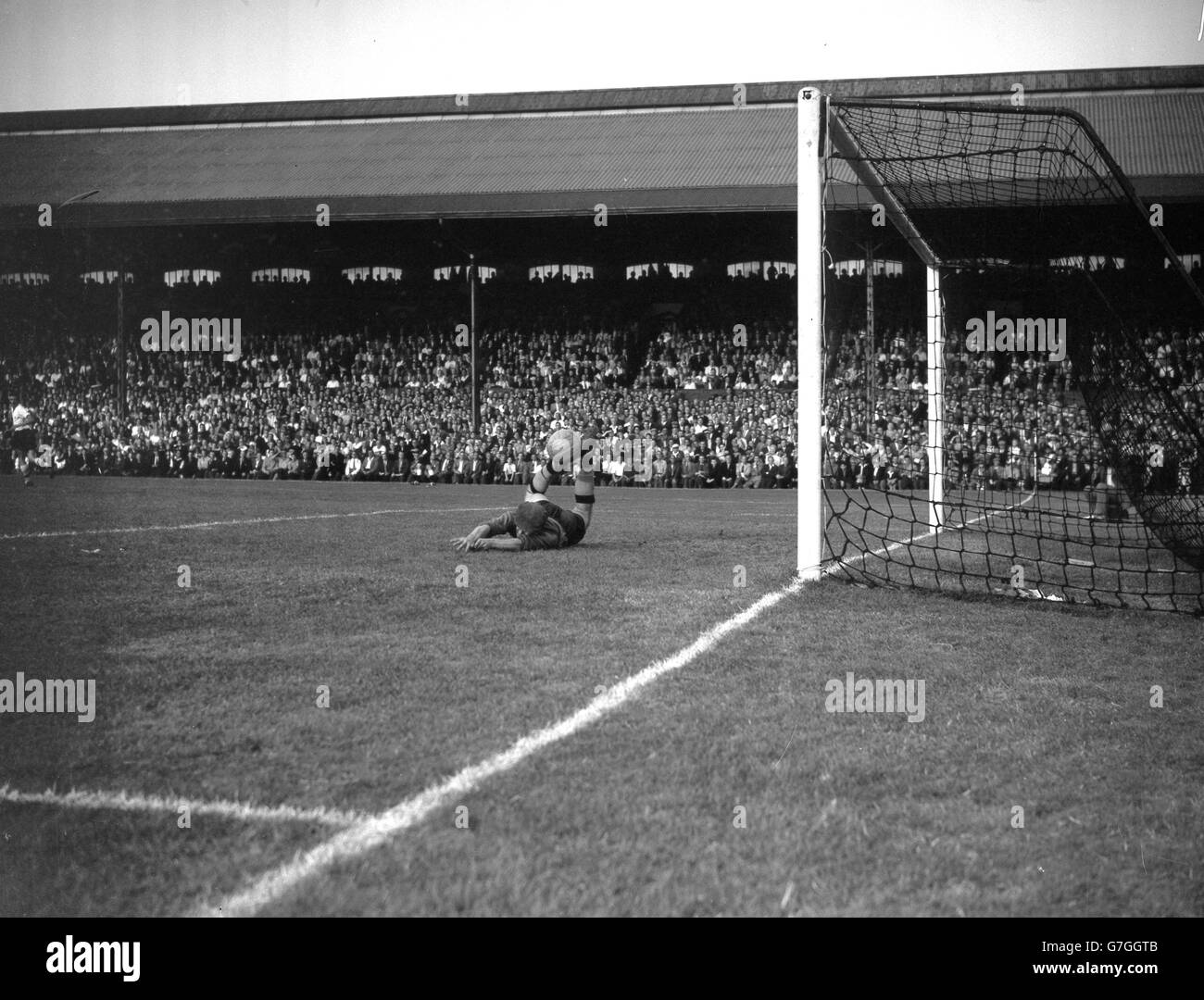 Malcolm Finlayson, portiere di Wolverhampton in azione. Foto Stock