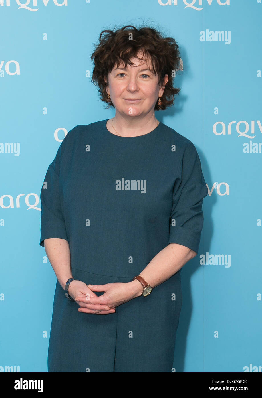 Jane Garvey arriva alla radio Academy Arqiva Hall of Fame Fellowship Honors evento al Savoy di Londra. Foto Stock