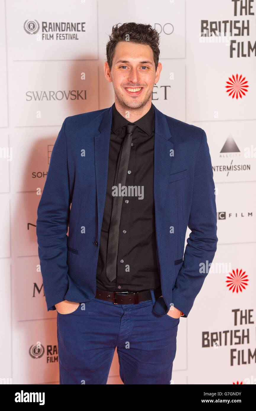 Blake Harrison arriva al Moet British Independent Film Awards, all'Old Billingsgate, Londra. Foto Stock