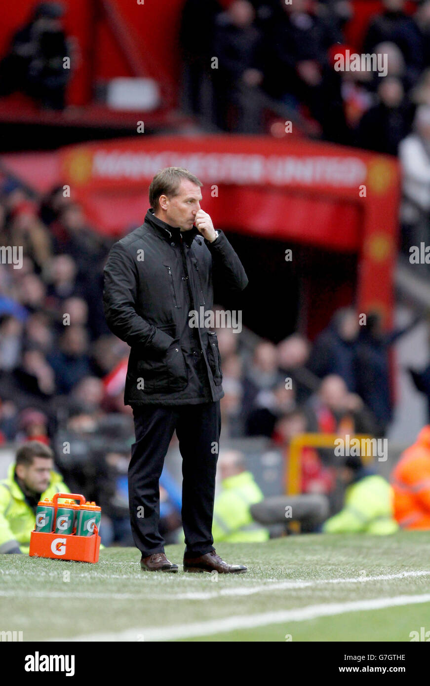 Calcio - Barclays Premier League - Manchester United V Liverpool - Old Trafford Foto Stock