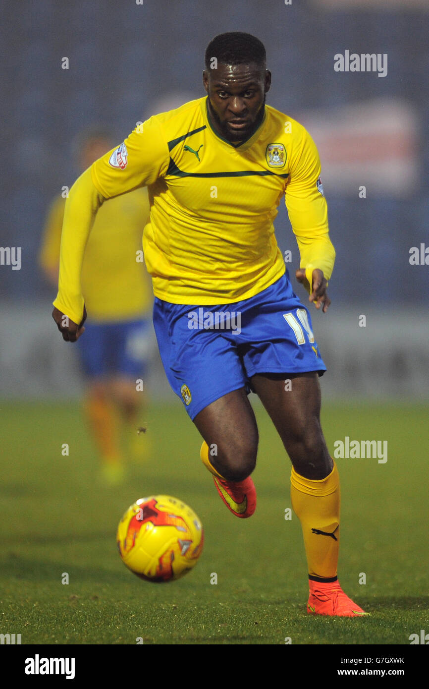 Calcio - Sky lega Bet One - Colchester Regno v Coventry City - Weston Homes Comunità Stadium Foto Stock