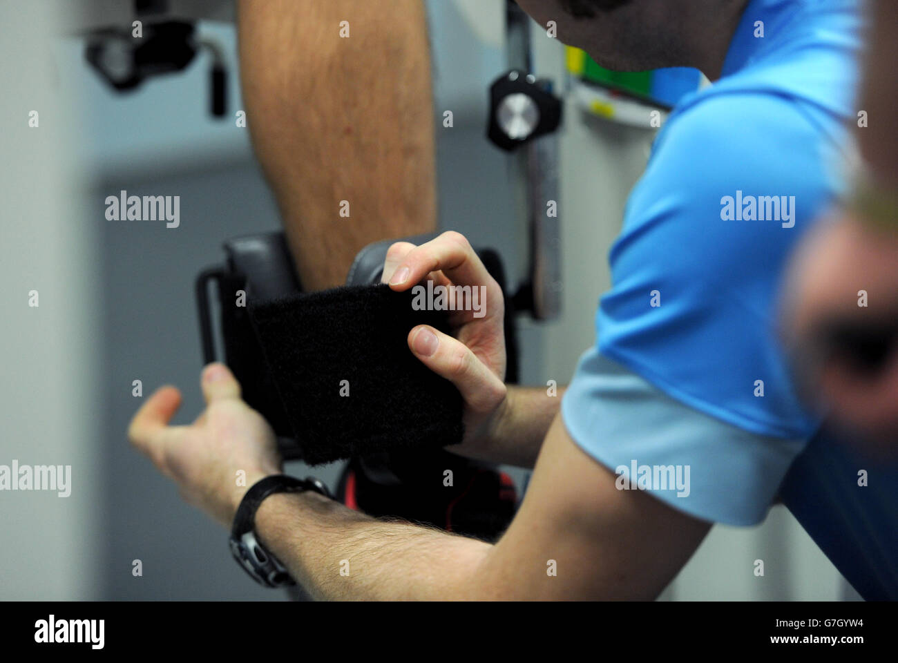 Palestra e attrezzature mediche Stock - St George's Park Foto Stock