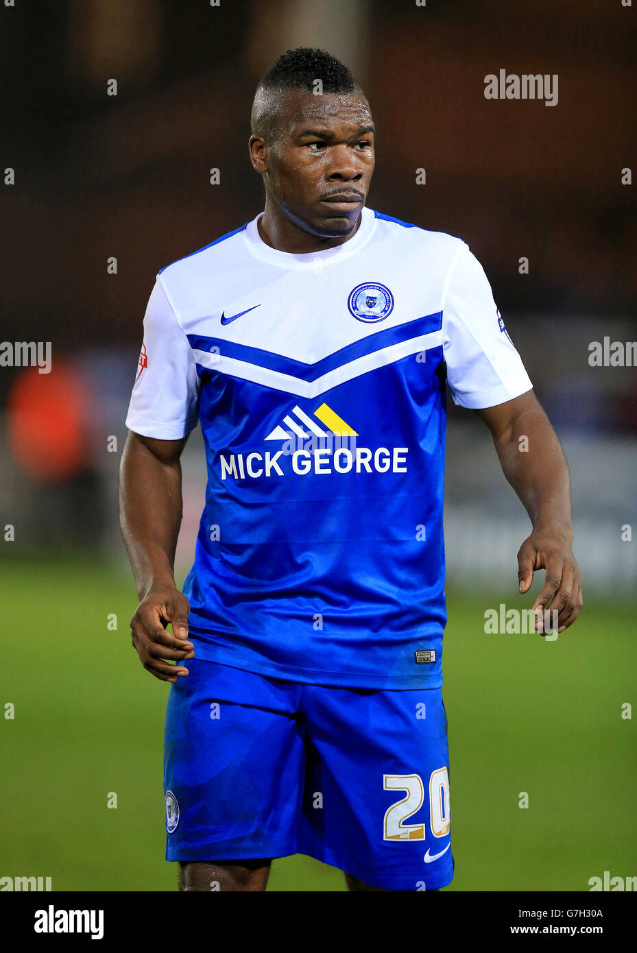 Calcio - Sky Bet League One - Peterborough United v Bristol City - ABAX Stadium. Aaron McLean, Peterborough United Foto Stock