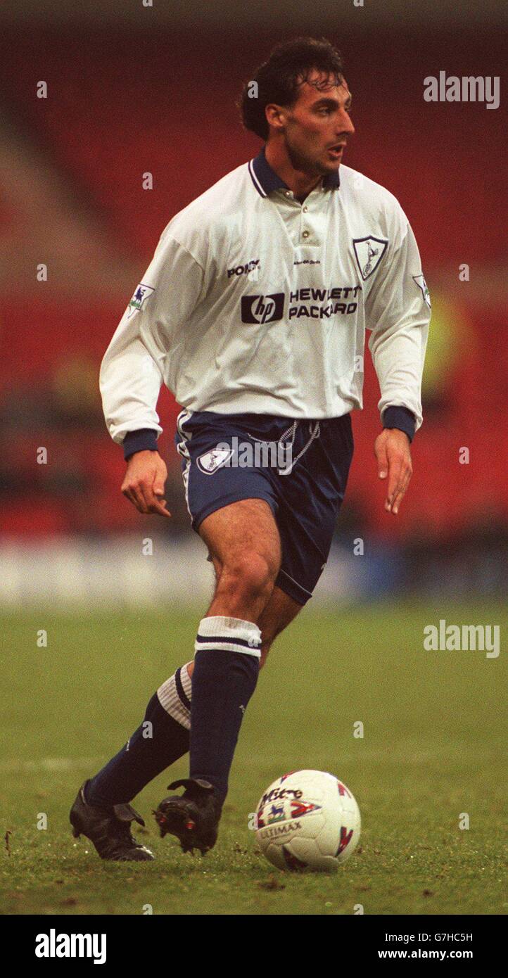 Il calcio ... Il Carling Premiership ... Il Nottingham Forest -v- Tottenham Hotspur Foto Stock