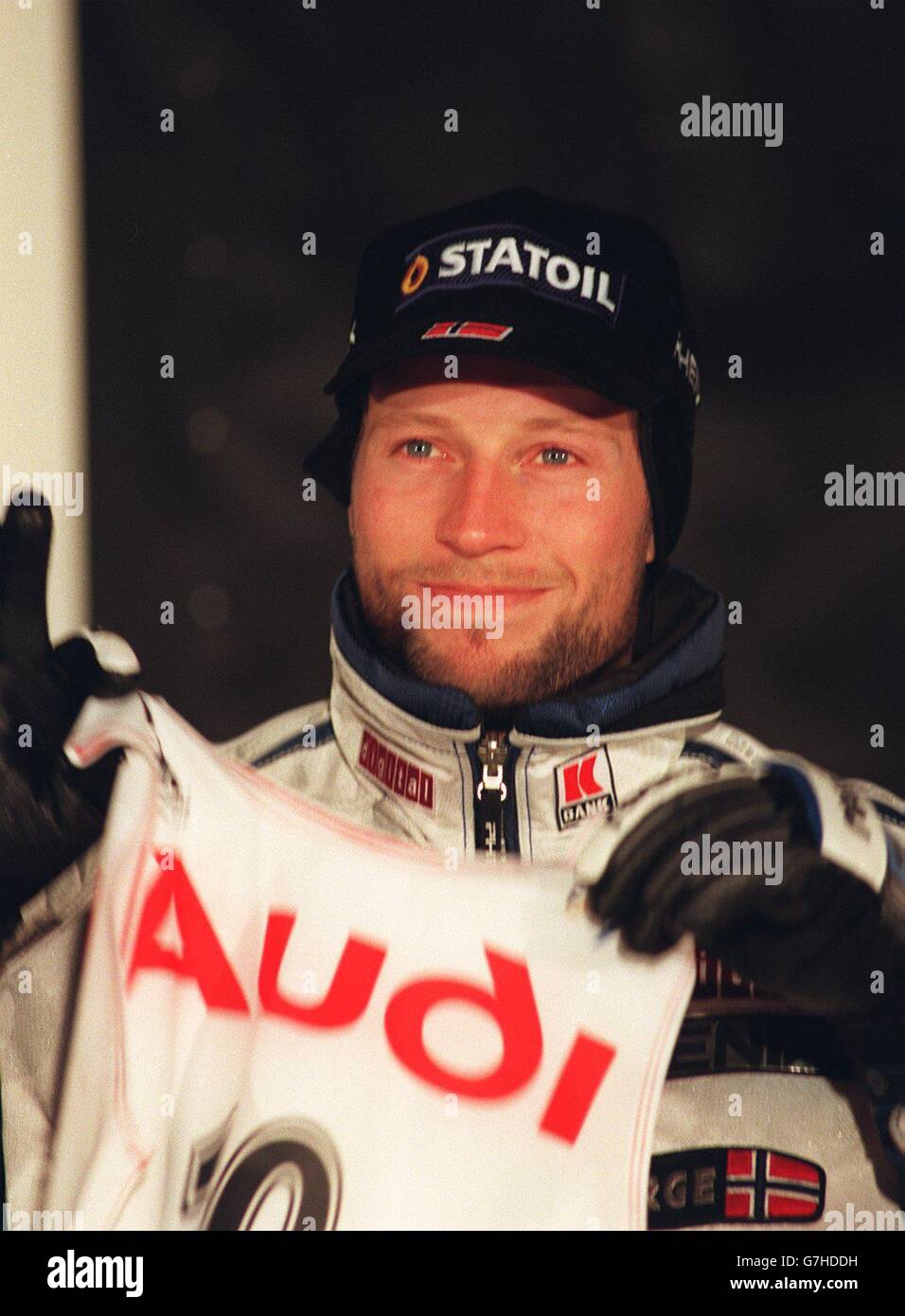 Sci ... Wengen sci ... Coppa del Mondo di slalom maschile Foto Stock