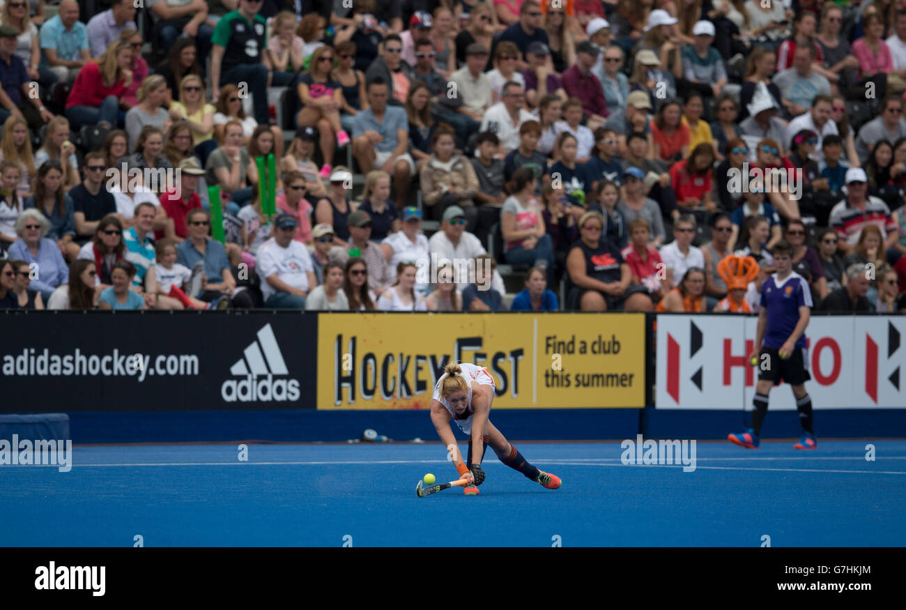 Investec donna Hockey Champions Trophy giugno 2016, Londra. Foto Stock