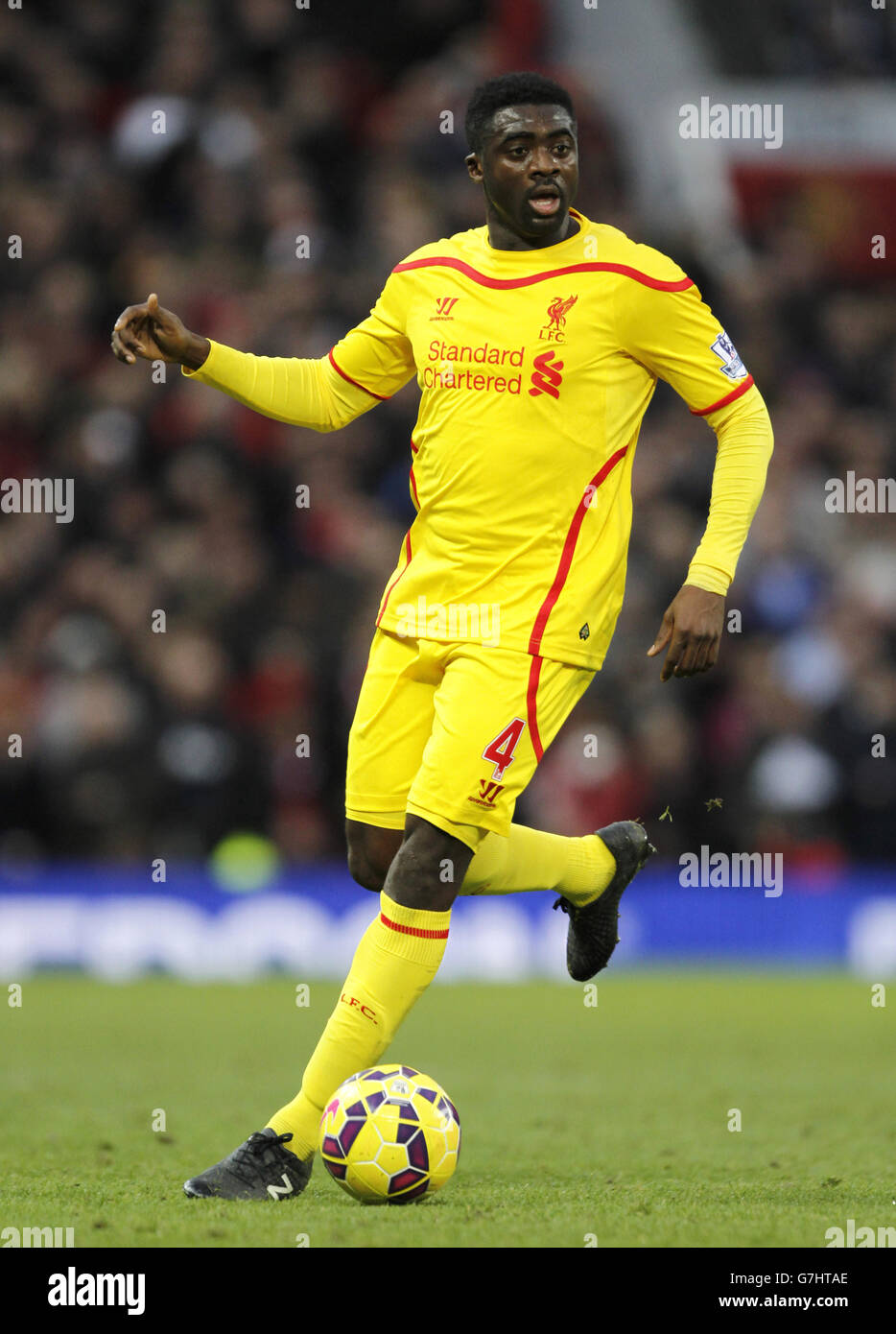 Calcio - Barclays Premier League - Manchester United contro Liverpool - Old Trafford. Kolo Toure, Liverpool Foto Stock