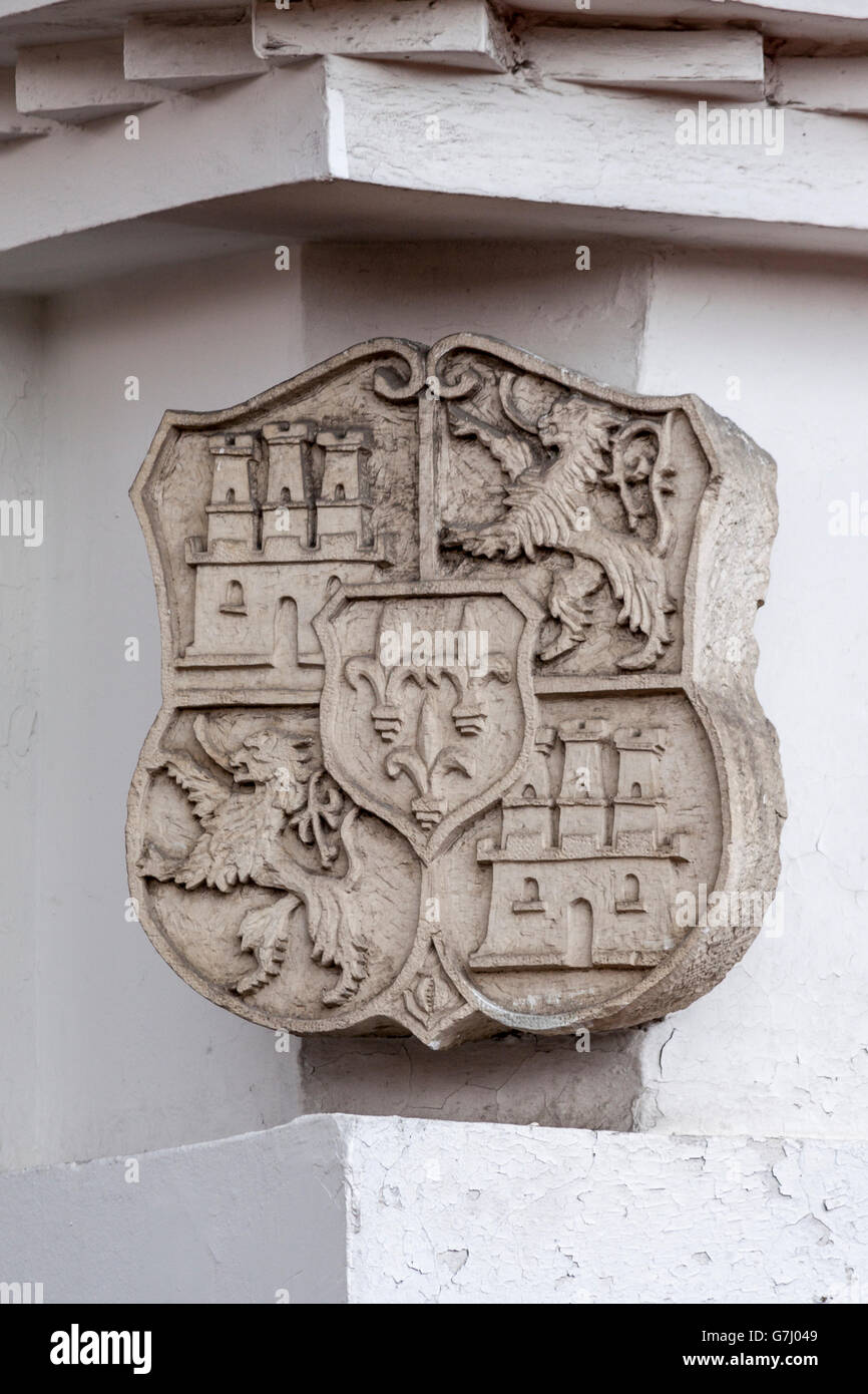 Umettare le armi Casa de la Moneda di Bogotà, Colombia Foto Stock