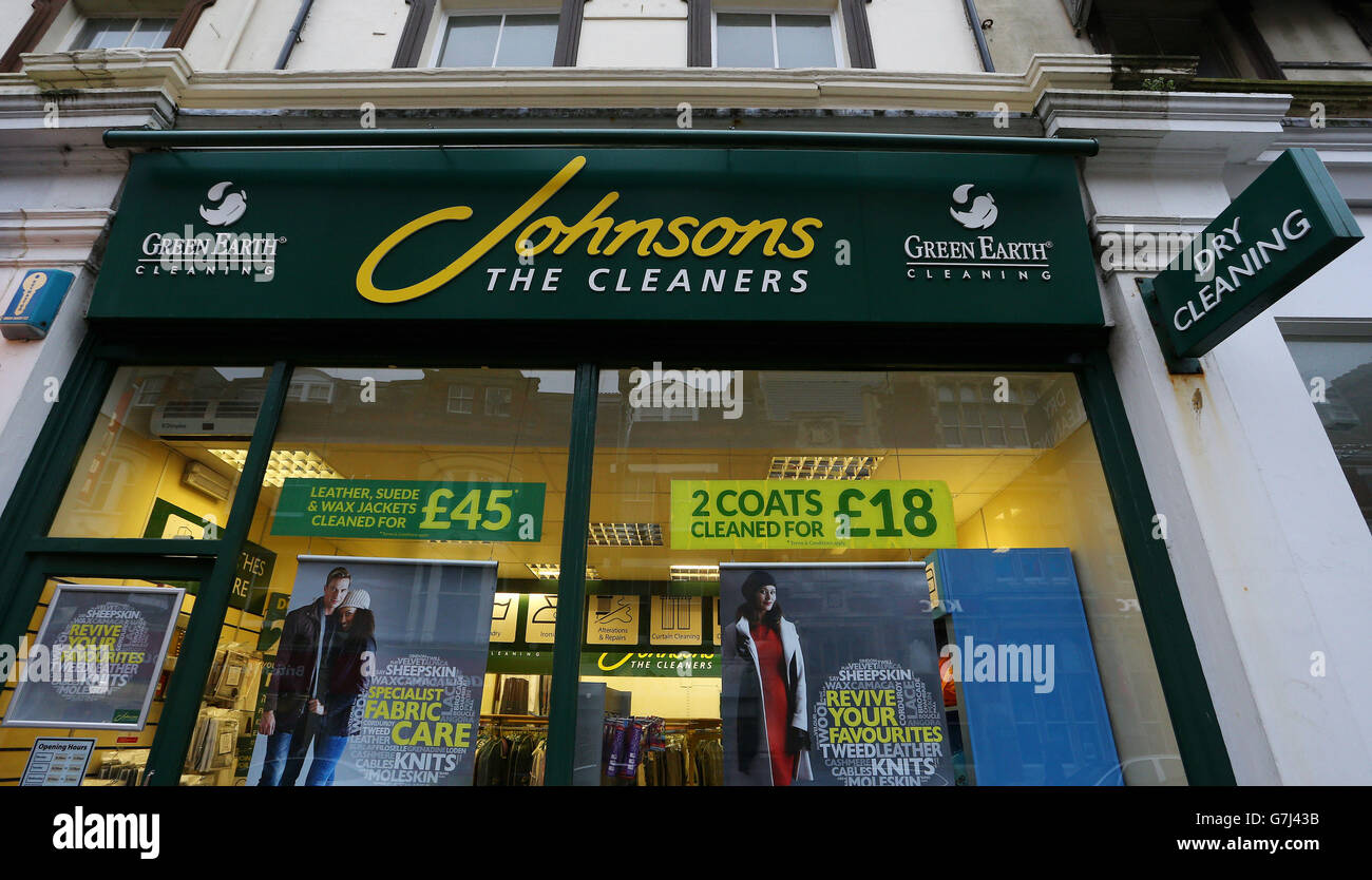 La Johnsons chiusure di diramazione Foto Stock