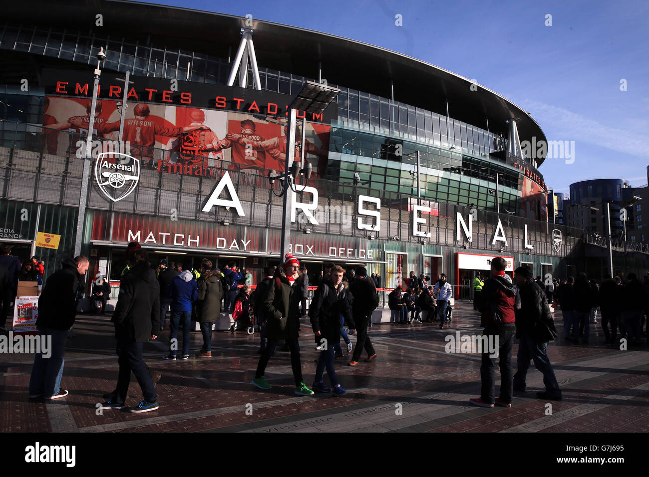 Calcio - Barclays Premier League - Arsenal v Stoke City - Emirates Stadium Foto Stock