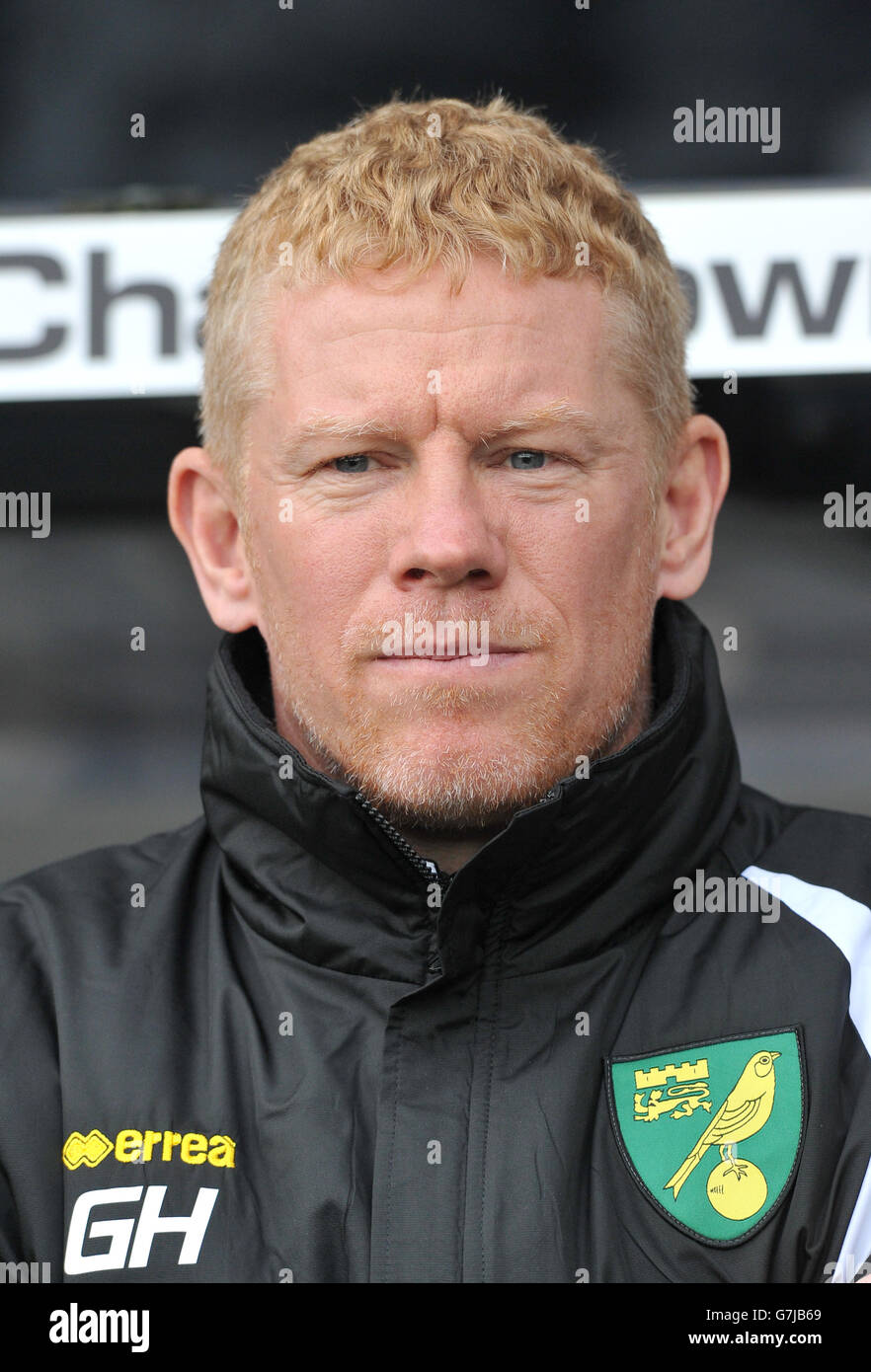 Calcio - Campionato Sky Bet - Derby County v Norwich City - Stadio iPro. Norwich City prima allenatore di squadra Gary Holt Foto Stock