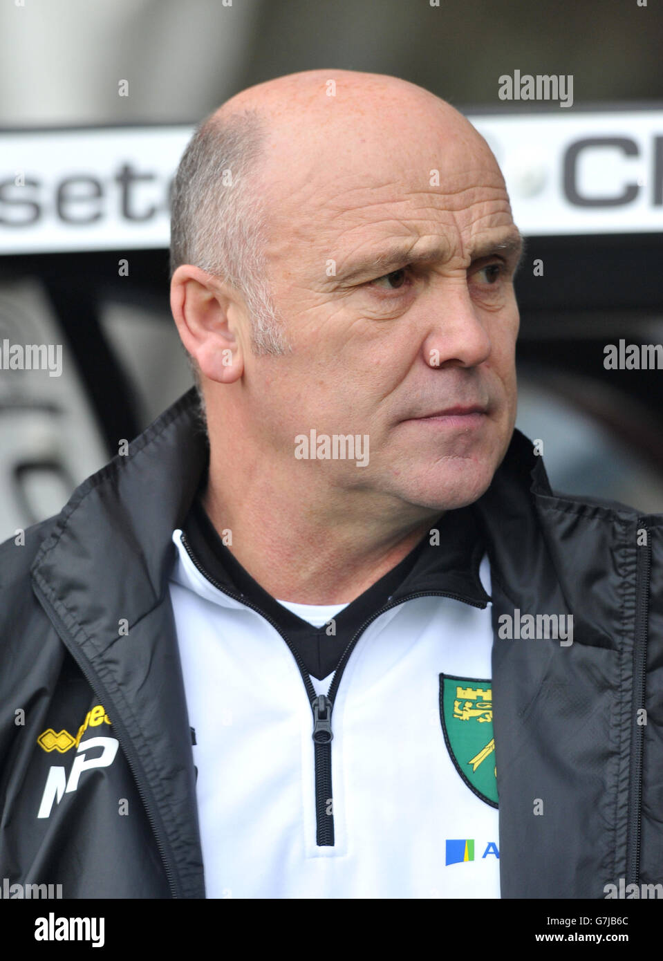 Calcio - Campionato Sky Bet - Derby County v Norwich City - Stadio iPro. Norwich City primo allenatore di squadra Mike Phelan Foto Stock