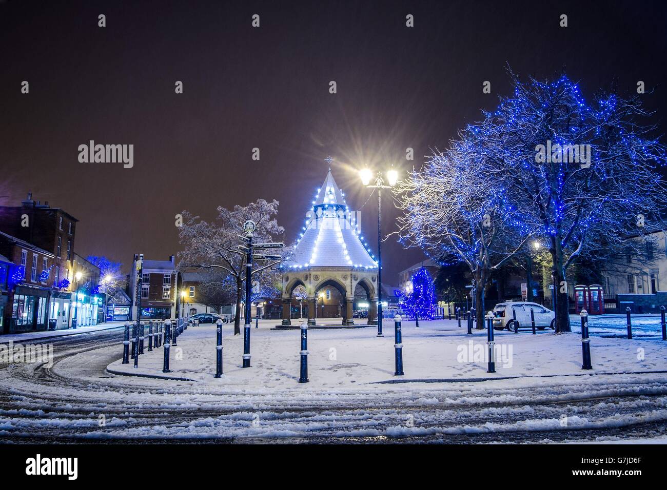 Inverno meteo 26 Dic 2014 Foto Stock