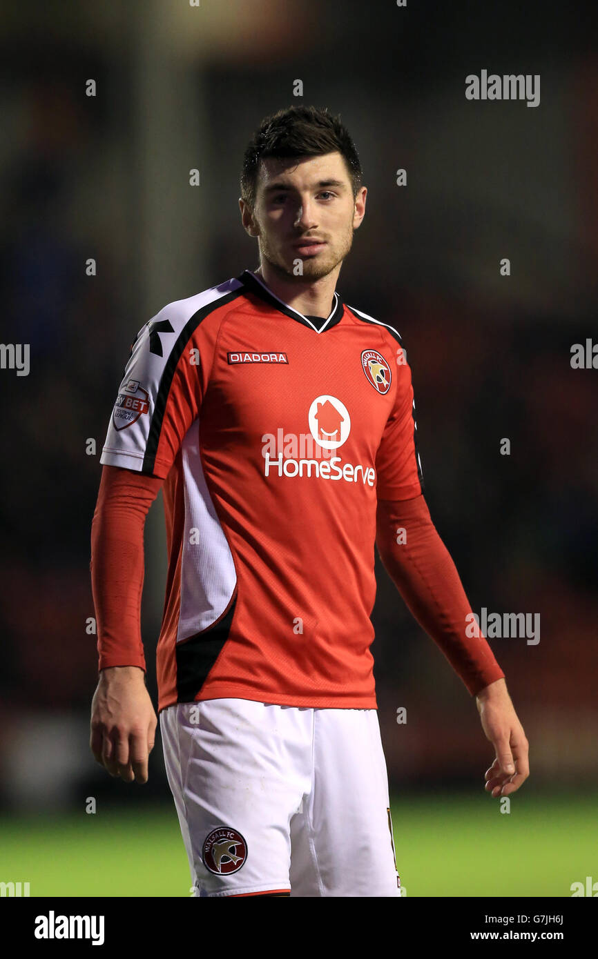 Calcio - fa Cup - terzo turno - Walsall / Coventry City - Bescot Stadium. Michael Cain, Walsall Foto Stock
