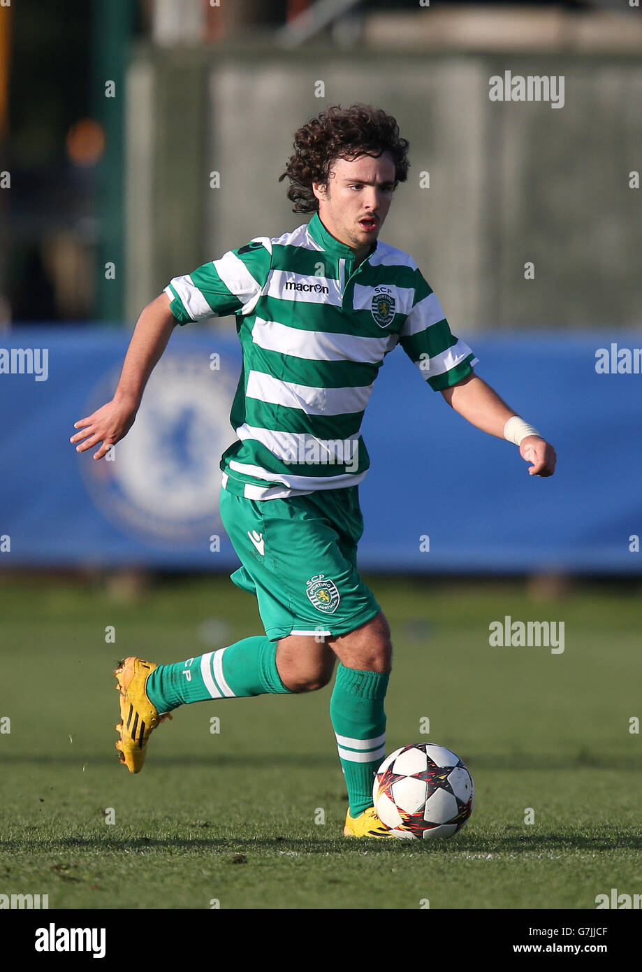 Soccer - UEFA Youth League - Gruppo G - Chelsea v Sporting Lisbona - Cobham Allenamento Foto Stock