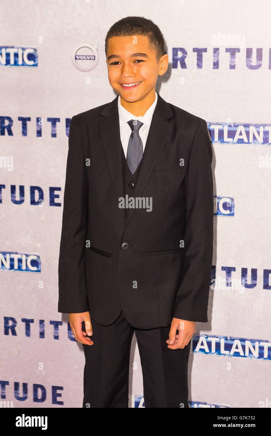 Fortitude World Premiere - Londra. Darwin Brokenbro partecipa alla prima mondiale di Fortitude a 8 Northumberland Avenue, Londra. Foto Stock