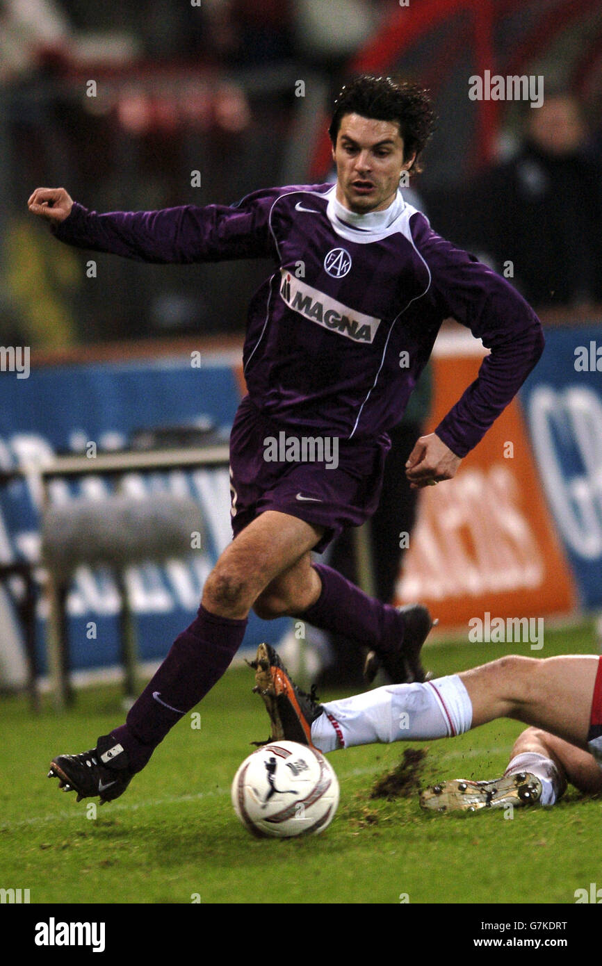 Calcio - Coppa UEFA - GRUPPO C - FC Utrecht v FK Austria Wien Foto Stock